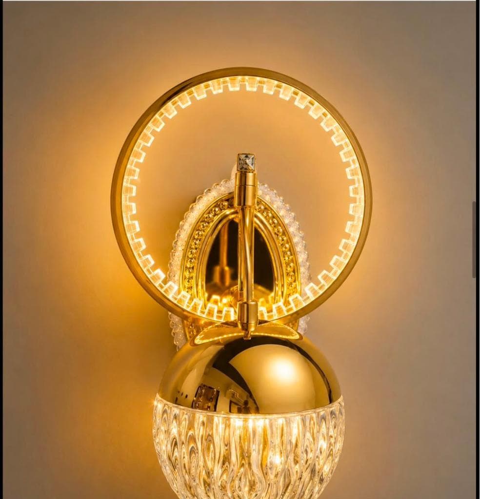 Halo Orb Wall Light