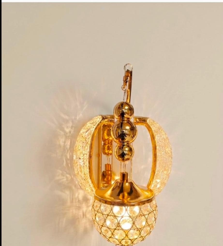 Lantern Globe Wall Light