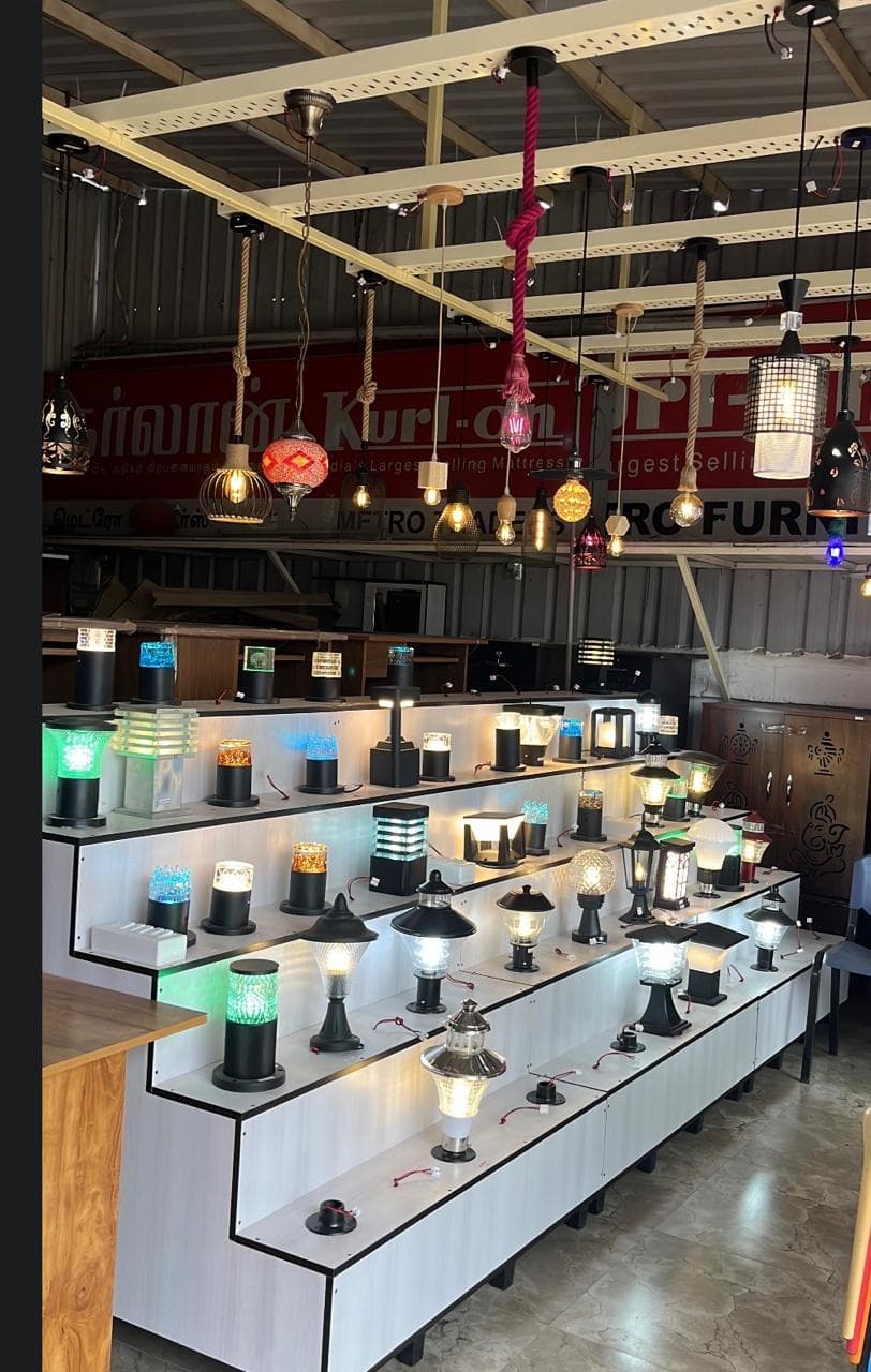 Furniture collection at Salem Main Road showroom