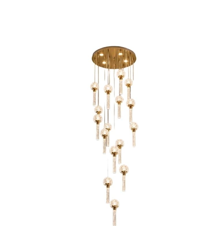 Bubble Drop Chandelier — 16 Strand