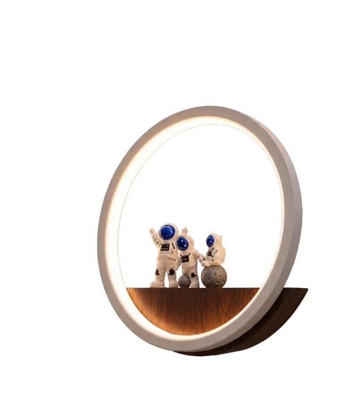 Cosmo Ring Wall Sconce — Astronaut Edition
